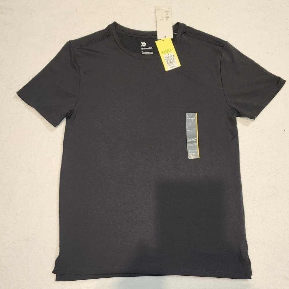 All in Motion Charcoal Short Sleeve Tee